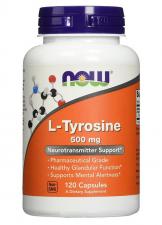 NOW L-Tyrosine 500 mg 120 кап