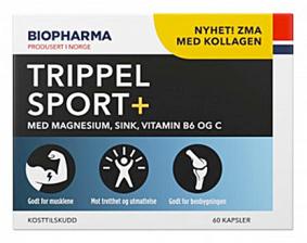 Biopharma Trippel Sport+ ZMA 60 кап