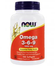 NOW Omega 3-6-9 1000 мг 100 кап
