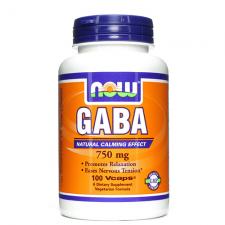 NOW GABA 750 мг 100 кап