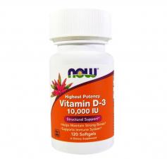 NOW Vitamin D-3 10000 IU 120 кап